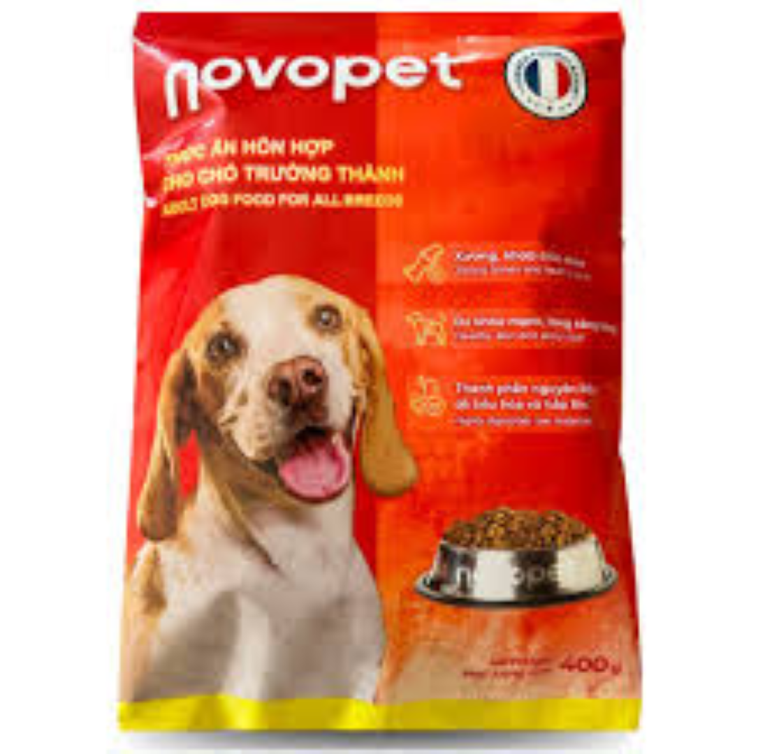 NOVOPET DOG FOOD 400G
